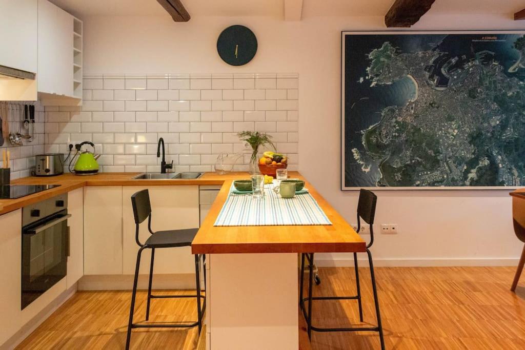 Galeria En La Marina Apartman A Coruña Kültér fotó